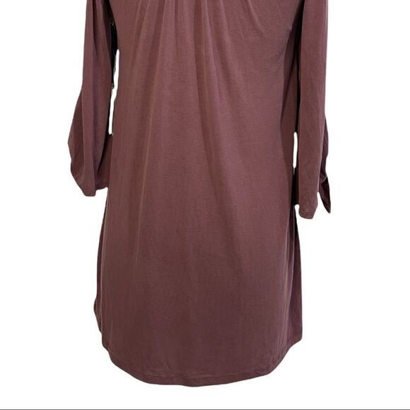 𝅺active USA Pink Bell Sleeve Tunic Top Sz S - Picture 11 of 15